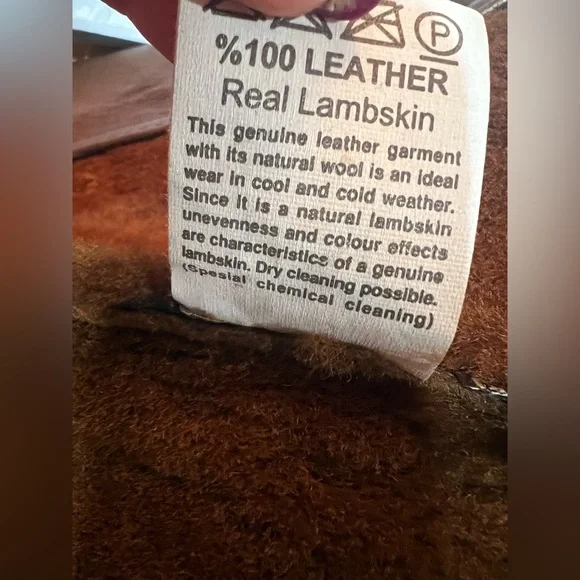 Vintage Brown Fur Trim Trench Coat - Picture 8 of 8